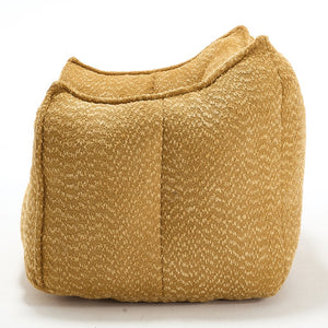 English Elm Sofa plush beanbag chair with superfiber cover and resilient foam filling for ultimate home comfort and relaxation Yellow W1996P252269