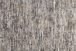 HomeRoots 4' Handcrafted Abstract Wool Area Rug in Gray, Brown & Beige - Elevate Your Space with Elegance 2' X 3' 513340