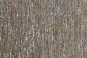 HomeRoots 4' Contemporary Hand-Knotted Wool Area Rug in Brown and Ivory - Unique Abstract Design for Any Room 4' X 6' 513341