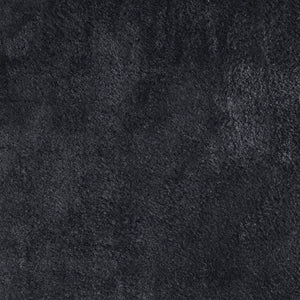 Homeroots 4' X 6' Black Shag Power Loom Area Rug Black Polypropylene,Polyester 513420