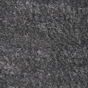 Homeroots 8' Gray Shag Power Loom Runner Rug Gray Polypropylene,Polyester 513432