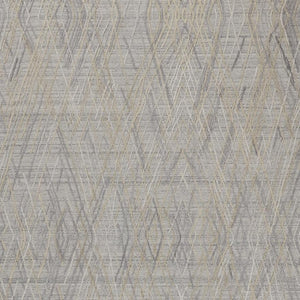 HomeRoots 4' Elevate Your Space with a Hand-Woven Gray and Ivory Abstract Area Rug for Modern Decor Comfort 2' X 3' 513543