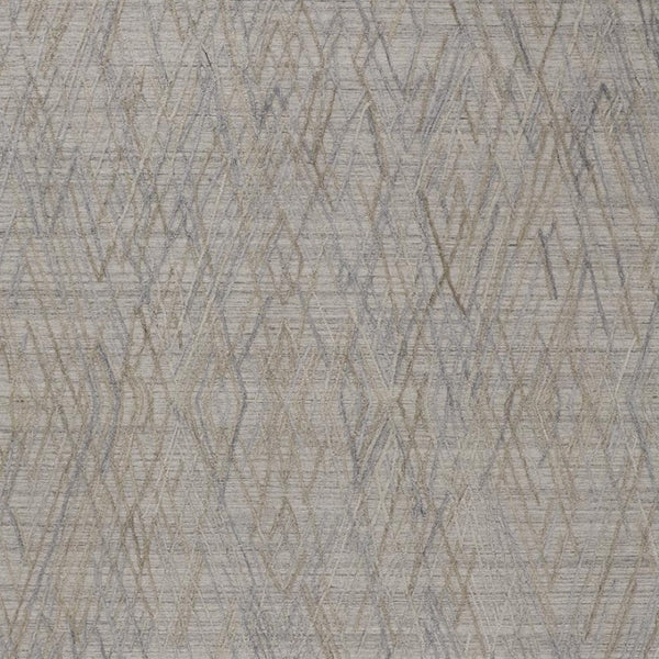 HomeRoots 4' Elevate Your Space with a Hand-Woven Gray and Ivory Abstract Area Rug for Modern Decor Comfort 10' X 14' 513548