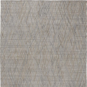 HomeRoots 4' Elevate Your Space with a Hand-Woven Gray and Ivory Abstract Area Rug for Modern Decor Comfort 10' X 14' 513548