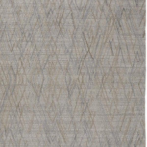 HomeRoots 4' Elevate Your Space with a Hand-Woven Gray and Ivory Abstract Area Rug for Modern Decor Comfort 12' X 15' 513551