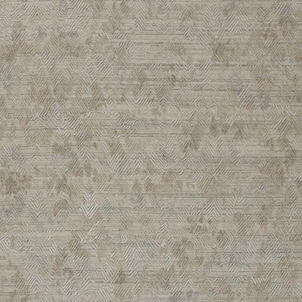 HomeRoots 4' Taupe and Gray Abstract Hand Woven Area Rug - Artisan Crafted for Comfort and Style in Any Room 5' X 8' 513572