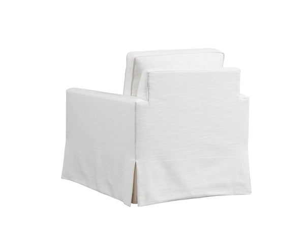 Lexington Barclay Butera Beach Club Swivel Chair - Elegant Upholstered Seating With Ultra Down Cushion For Ultimate Comfort   5135-11sw-40