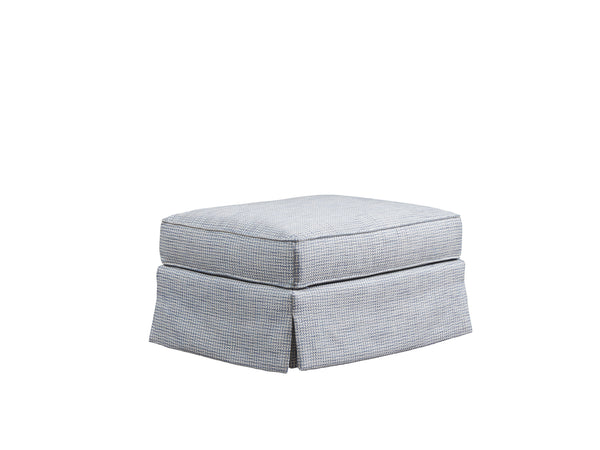 Lexington Barclay Butera Beach Club Ottoman - Elegant Upholstered Seating With Ultra Down Cushion, Tailored For Style And Comfort   5135-44-40