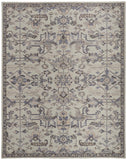 Homeroots 4' X 6' Ivory And Gray Wool Floral Tufted Handmade Stain Resistant Area Rug Ivory,Gray Wool 513655