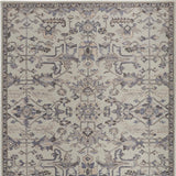 Homeroots 8' X 10' Ivory And Gray Wool Floral Tufted Handmade Stain Resistant Area Rug Ivory,Gray Wool 513657