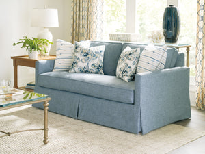Lexington Barclay Butera Sandpiper Elegant Upholstered Demi Sofa By Barclay Butera - Luxurious Comfort & Timeless Design   5136-31-40