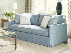 Lexington Barclay Butera Sandpiper Sofa - Luxurious Upholstered Seating With Down Cushions For Elegant Home Aesthetics   5136-33-40