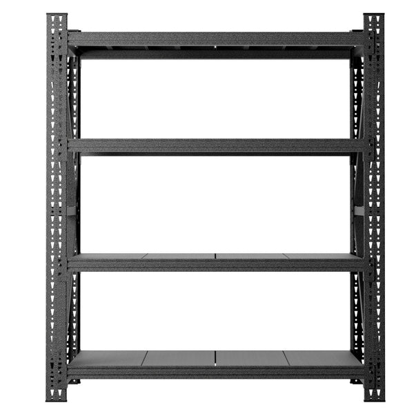 English Elm Heavy Gauge Steel Industrial Shelving Unit 4000lb Garage Warehouse Storage Rack T2398P480397