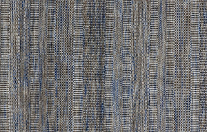 HomeRoots 8' Luxurious Hand-Knotted Wool Shag Area Rug with Timeless Gray, Ivory, and Brown Stripes for Cozy Living 12' Runner 513873