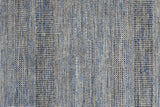 Homeroots 10' X 13' Silver Wool Striped Hand Knotted Area Rug Silver Wool 513877