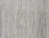 Homeroots 5' X 8' Silver Wool Striped Hand Knotted Area Rug Silver Wool 513880