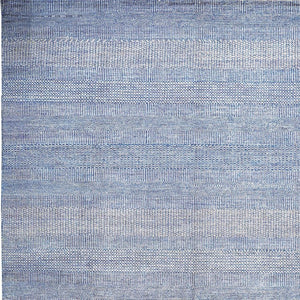 HomeRoots 5' Luxurious Hand-Knotted Wool Shag Area Rug in Silver and Brown – Perfect for Cozy Living Spaces 5' X 8' 513884