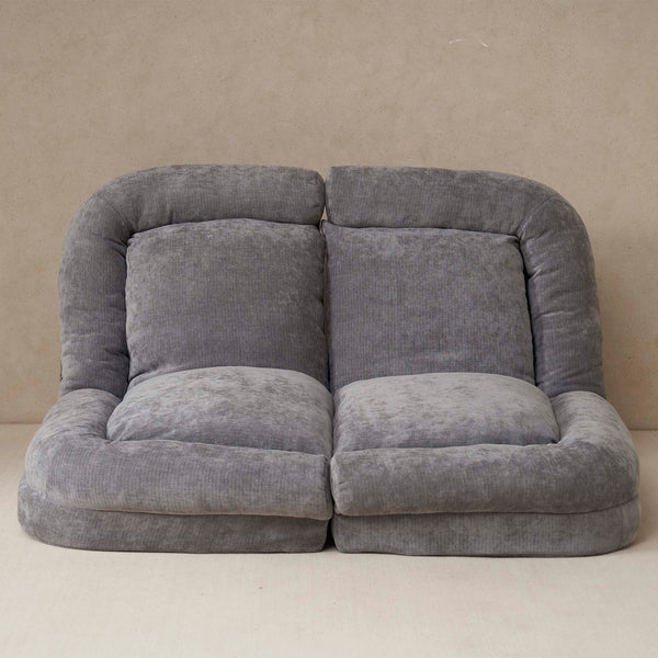 English Elm Convertible Gray Fold-Out Single Sofa Bed – Compact Comfort For Small Spaces & Versatile Use W244P289256