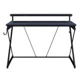 OSP Home Furnishings Emulator Gaming Desk Black / Carbon