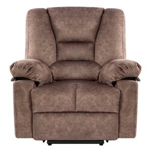 English Elm Power Lift Recliner with Massage & Heat, 8-Point Therapy, Timer & Easy Power Lift Assistance Brown W1403P177447