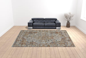 HomeRoots 12' Elegant Tan and Ivory Floral Power Loom Area Rug with Tasseled Fringe for Timeless Style 12' X 15' 514020