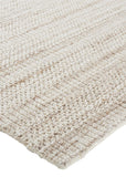 Homeroots 5' X 8' Ivory Wool Hand Woven Stain Resistant Area Rug Ivory Wool 514039