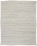 Homeroots 5' X 8' Ivory And Gray Wool Hand Woven Stain Resistant Area Rug Ivory,Gray Wool 514057