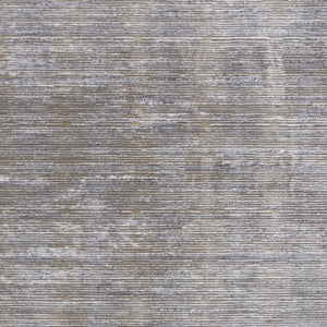 HomeRoots 4' Modern Abstract Area Rug in Taupe, Silver, and Tan - Durable Power Loomed Design for Any Space 4' X 6' 514194