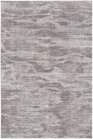 Homeroots 10' X 13' Tan Taupe And Gray Abstract Power Loom Distressed Stain Resistant Area Rug Tan,Taupe,Gray Polyester 514210