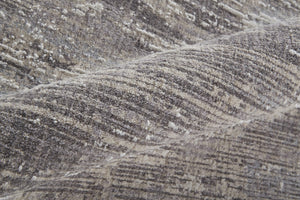 Homeroots 10' X 13' Tan Taupe And Gray Abstract Power Loom Distressed Stain Resistant Area Rug Tan,Taupe,Gray Polyester 514210