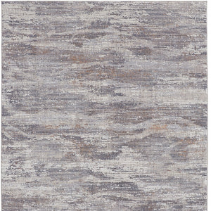 Homeroots 12' X 15' Taupe Tan And Orange Abstract Power Loom Distressed Area Rug Taupe,Tan,Orange Polyester 514221