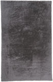 Homeroots 3' X 5' Gray Shag Non Skid Area Rug Taupe,Gray Polyester 514260