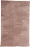 Homeroots 4' X 6' Pink Shag Area Rug Pink Polyester 514262