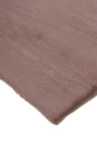 Homeroots 4' X 6' Pink Shag Area Rug Pink Polyester 514262