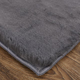 Homeroots 4' X 6' Taupe And Black Shag Area Rug Taupe,Black Polyester 514268