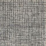 Homeroots 4' X 6' Gray Black And Tan Wool Crosshatch Hand Tufted Area Rug Gray,Black,Tan Wool 514337