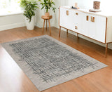 Handmade Plaid Area Rug - Stain Resistant, Soft Wool Design to Elevate Any Living Space