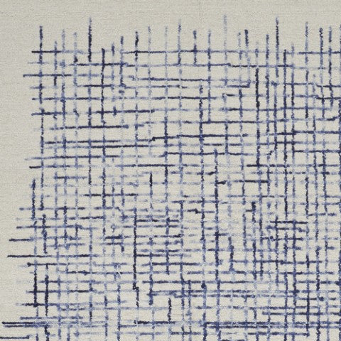 Homeroots 4' Invigorating Tan And Brown Wool Plaid Handmade Area Rug - Stain Resistant For Stylish Living Spaces 5' X 8' Wool 514352