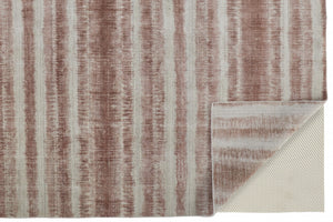 HomeRoots 4' Hand Woven Tan and Ivory Abstract Area Rug – Timeless Design for Warmth and Style in Any Room 4' X 6' 514421