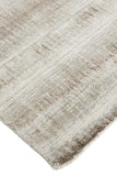 Homeroots 4' X 6' Tan And Ivory Abstract Hand Woven Area Rug Tan,Ivory,Brown Viscose 514435