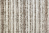 Homeroots 4' X 6' Tan And Ivory Abstract Hand Woven Area Rug Tan,Ivory,Brown Viscose 514435