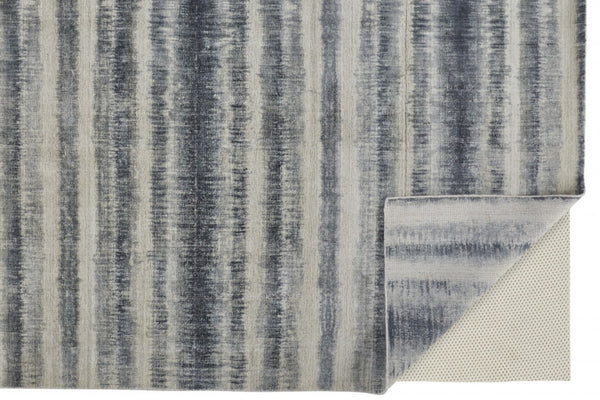 HomeRoots 4' Hand Woven Tan and Ivory Abstract Area Rug – Timeless Design for Warmth and Style in Any Room 8' X 10' 514451