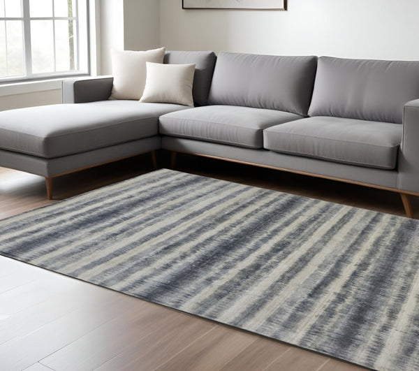 HomeRoots 4' Hand Woven Tan and Ivory Abstract Area Rug – Timeless Design for Warmth and Style in Any Room 10' X 14' 514453