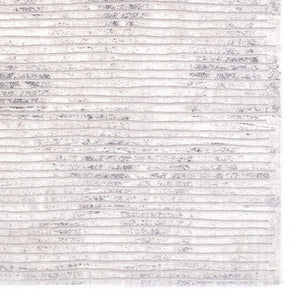 Capel Rugs Manhattan-gramercy Luxe Contemporary Area Rug With Striking Gray Tones For Modern Interiors Silver, White 100% Polyester 5145rs07101101300