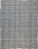 Homeroots 5' X 8' Gray Ivory And Blue Hand Woven Area Rug Gray,Ivory,Blue Polyester 514548