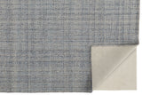 Homeroots 5' X 8' Gray Ivory And Blue Hand Woven Area Rug Gray,Ivory,Blue Polyester 514548