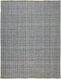 Homeroots 10' X 14' Tan And Blue Hand Woven Area Rug Gray,Ivory,Blue Polyester 514551