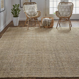 Homeroots 5' X 8' Brown Hand Woven Area Rug Brown Polyester 514554