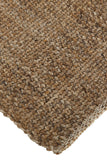 Homeroots 5' X 8' Brown Hand Woven Area Rug Brown Polyester 514554