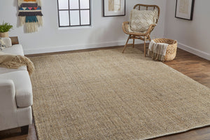 Homeroots 12' Hand Woven Area Rug In Gray, Ivory, And Blue - Artisan Crafted For Elegant Home Decor Style 8' X 10' Polyester 514555